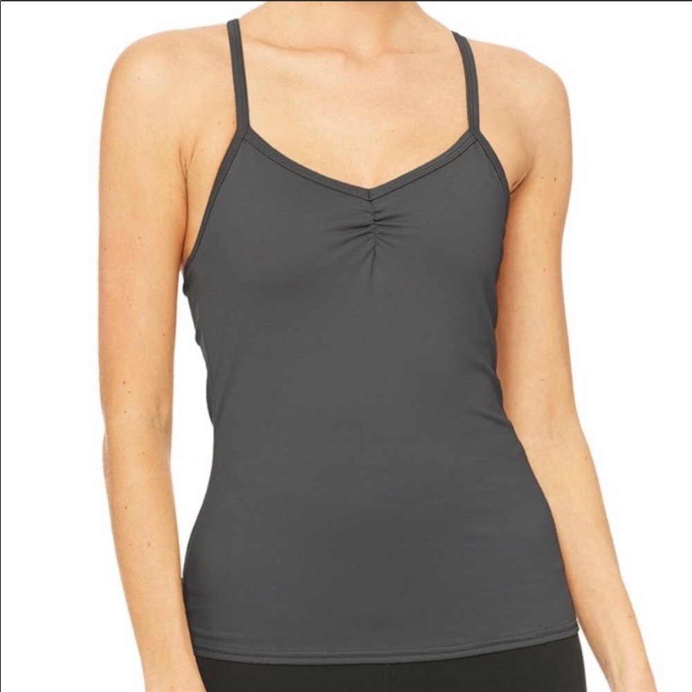 ALO Yoga Sunny Strappy Bra Tank Top Small